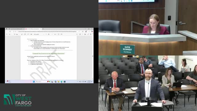 West Fargo approves public hearing on short term rental ordinance revisions