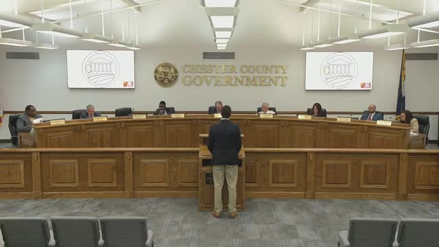 Chester County Council approves first reading for rezoning and industrial projects