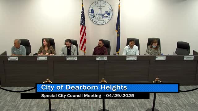 Dearborn Heights council debates tree replacement funding and ordinance reforms