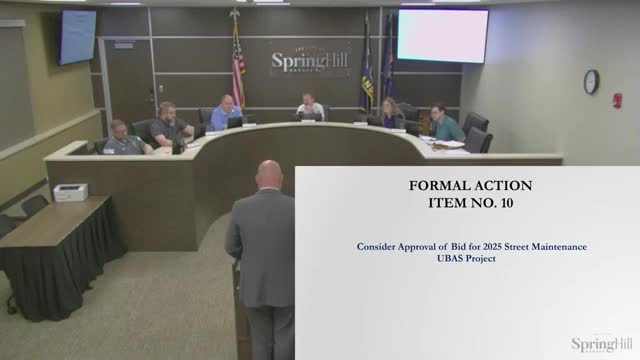 City approves $890K bid to McAnany Construction for street maintenance project
