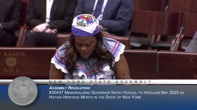 New York State designates May 2025 as Haitian Heritage Month to honor contributions