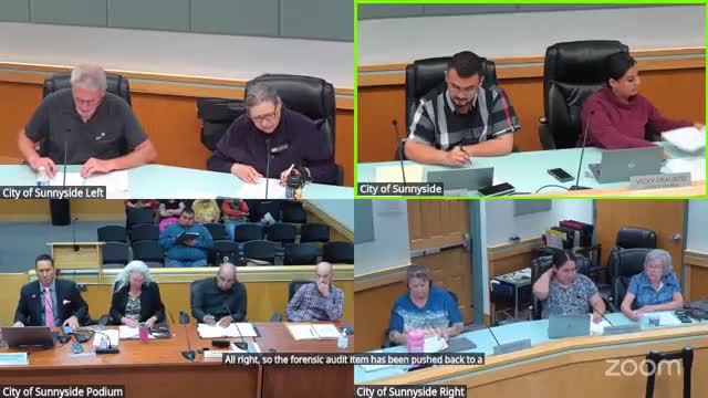 Sunnyside Council discusses animal control challenges and potential solutions during public meeting
