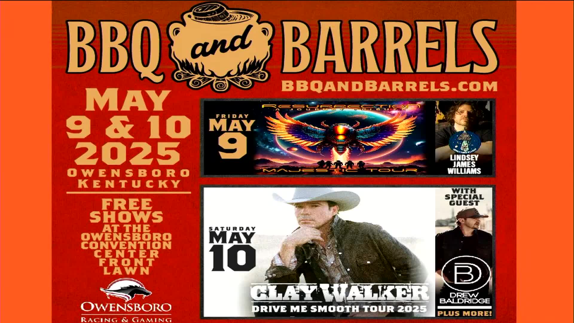 Owensboro city prepares for annual Barbecue Festival with road closures and temporary signage