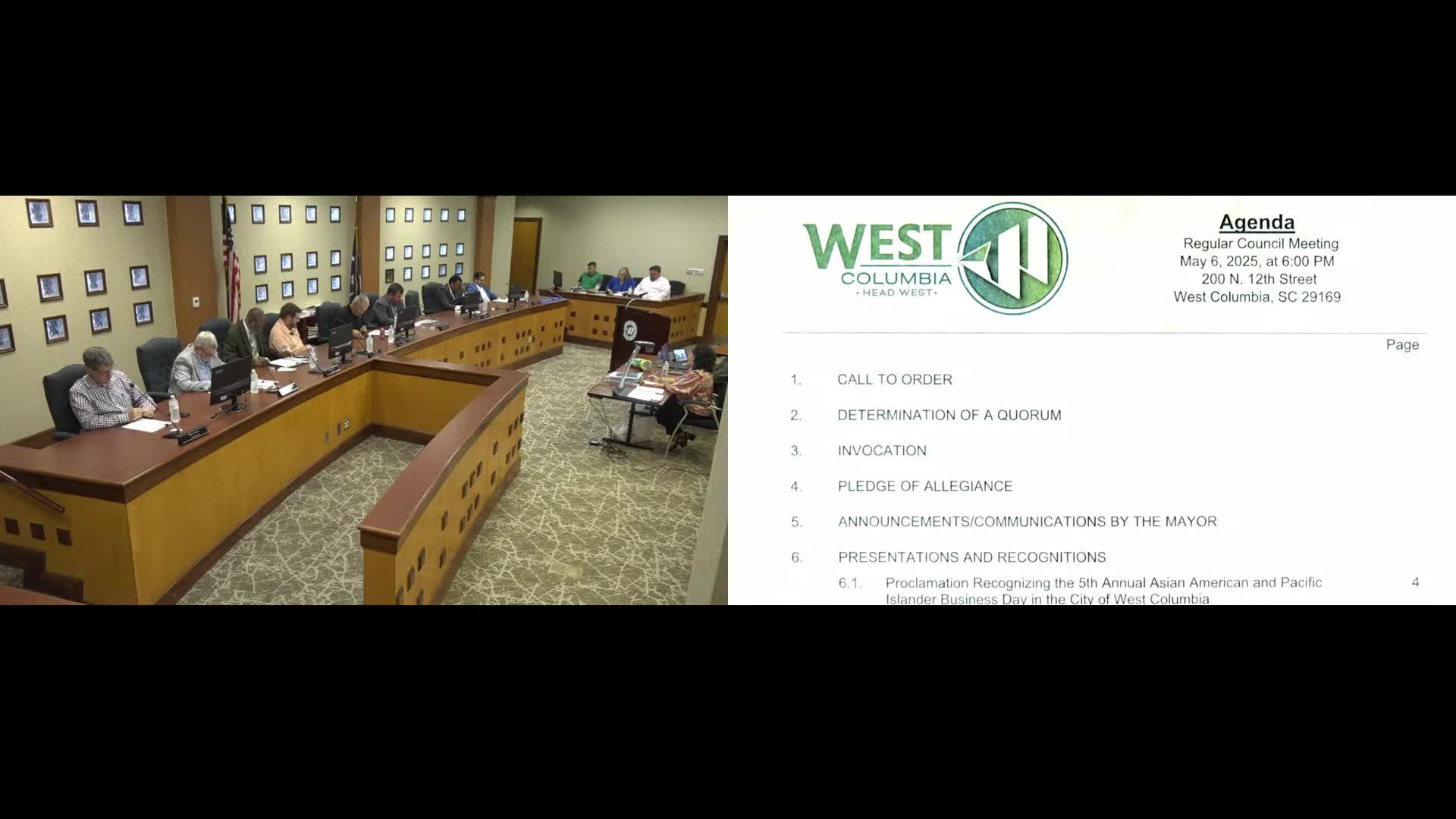 West Columbia proclaims May 2025 Asian American and Pacific Islander Business Day