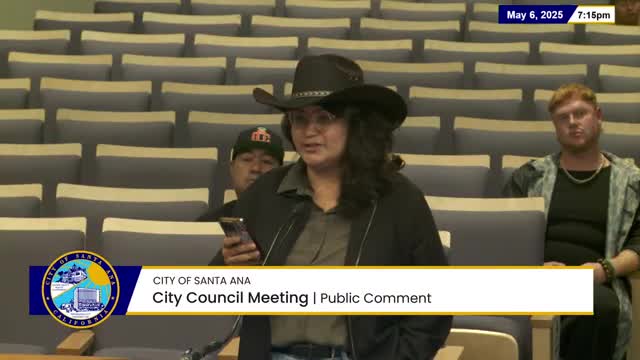 Santa Ana community leaders demand action against ICE deportations and housing ordinance gaps