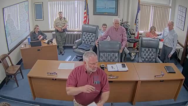 Evie presents Big River Wind Farm project to Des Moines County Board of Supervisors