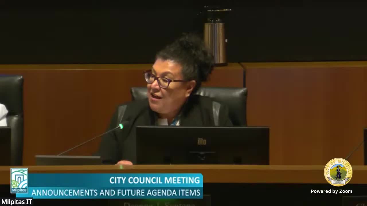 Milpitas City Council welcomes new interim city manager Diana Santana