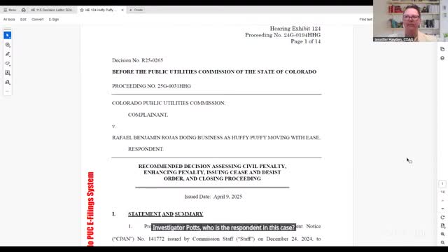 Investigator details Rafael Rojas' aliases and business misconduct in regulatory hearing