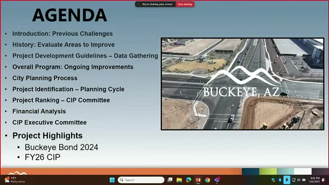 City of Buckeye revamps Capital Improvement Program to enhance project delivery