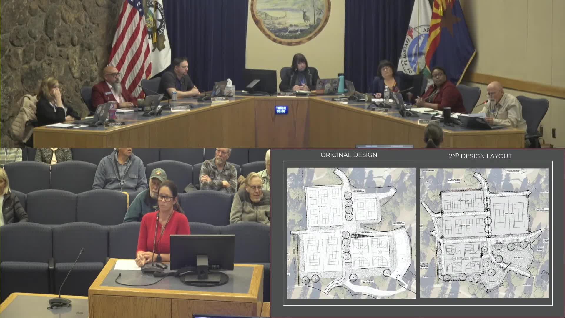 Resident opposes pickleball courts at Bushmaster Park citing parking and location issues