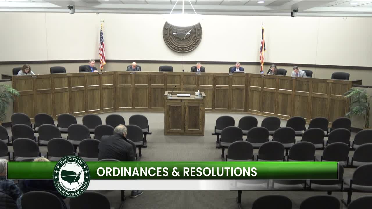 Strongsville City Council adopts storm water management ordinance led by Mayor Perciak