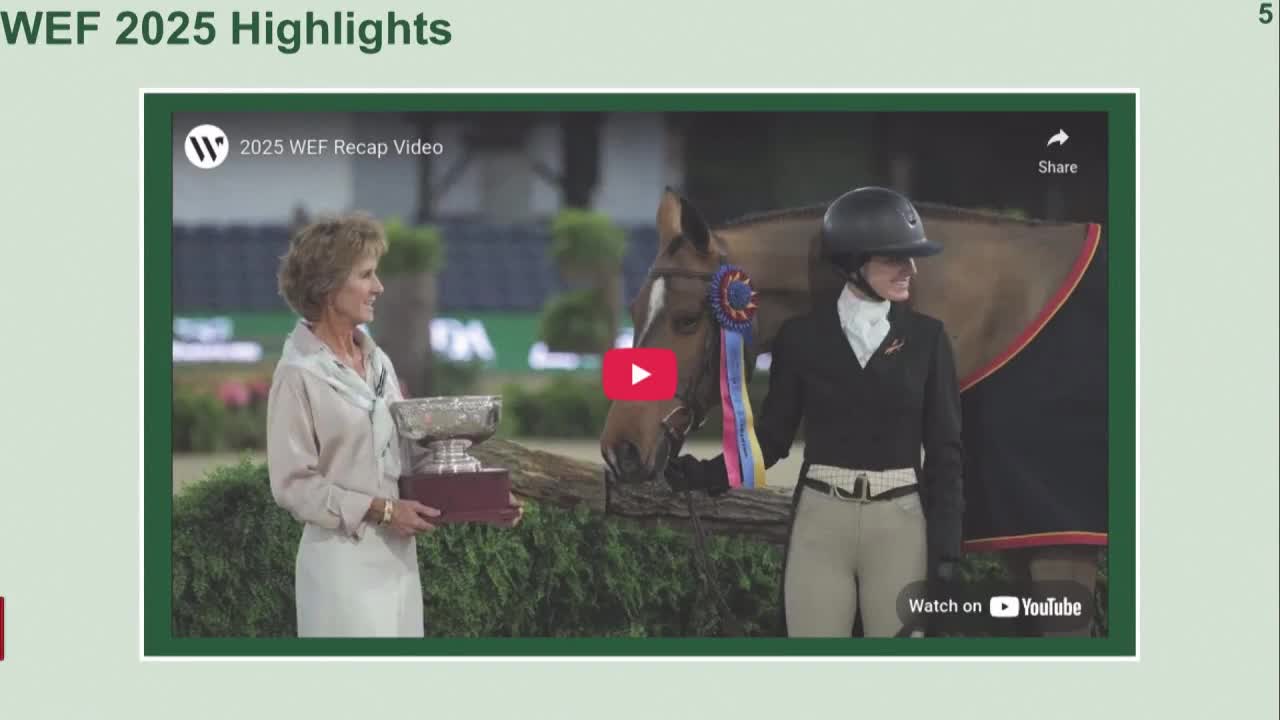 Winter Equestrian Festival sees record attendance and prize money growth