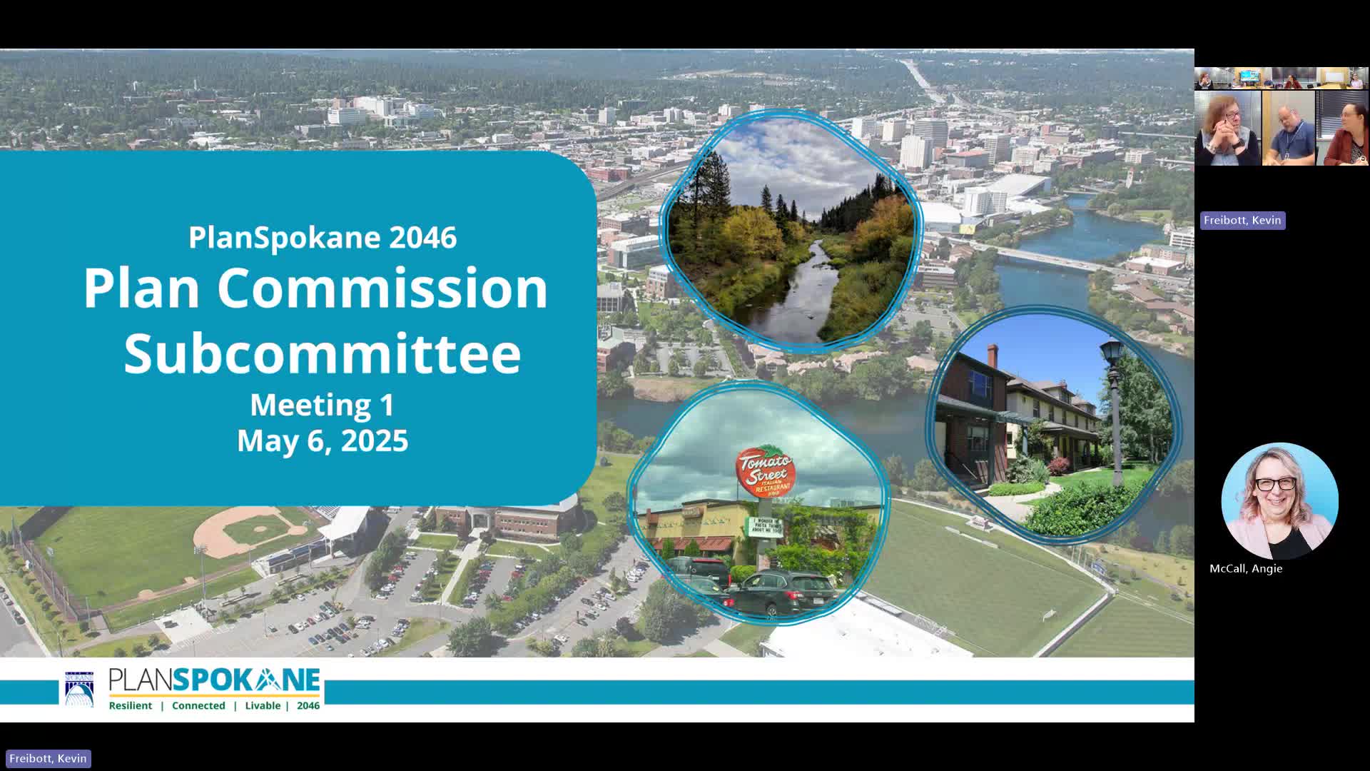 Spokane Planning Commission begins comprehensive update of Plan Spokane for 2046 vision