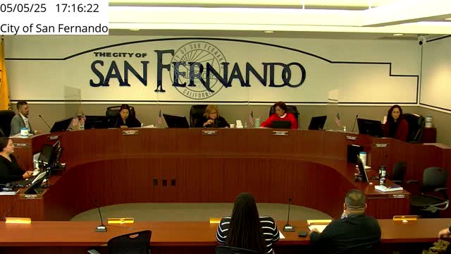 San Fernando City Council approves agenda for special meeting