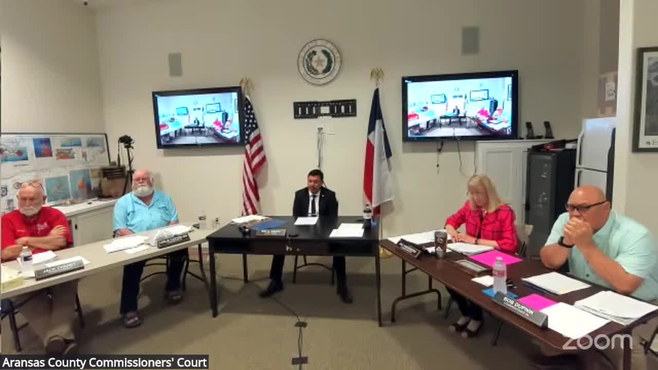 Zach Westlake sworn in as Aransas County Interim District Clerk