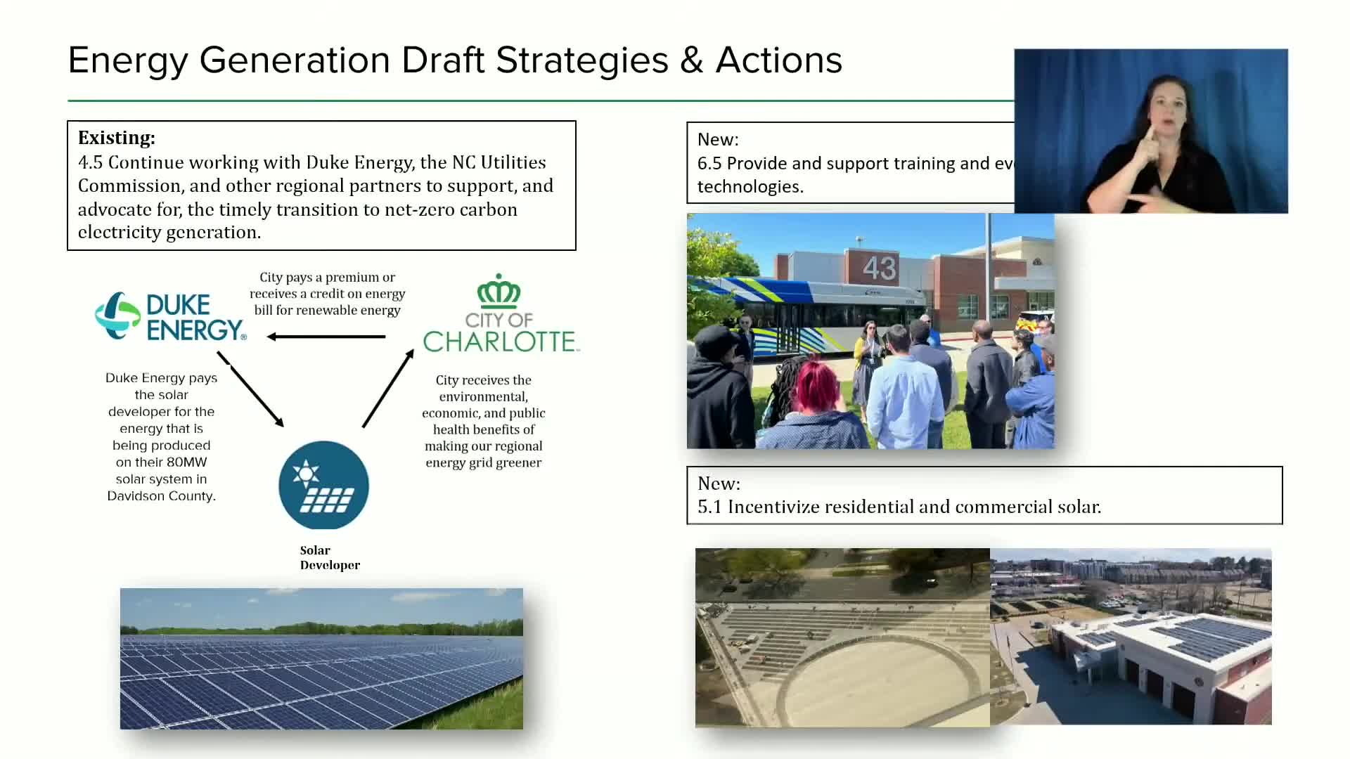 Charlotte launches community-driven Solarize program and strategic energy action plan