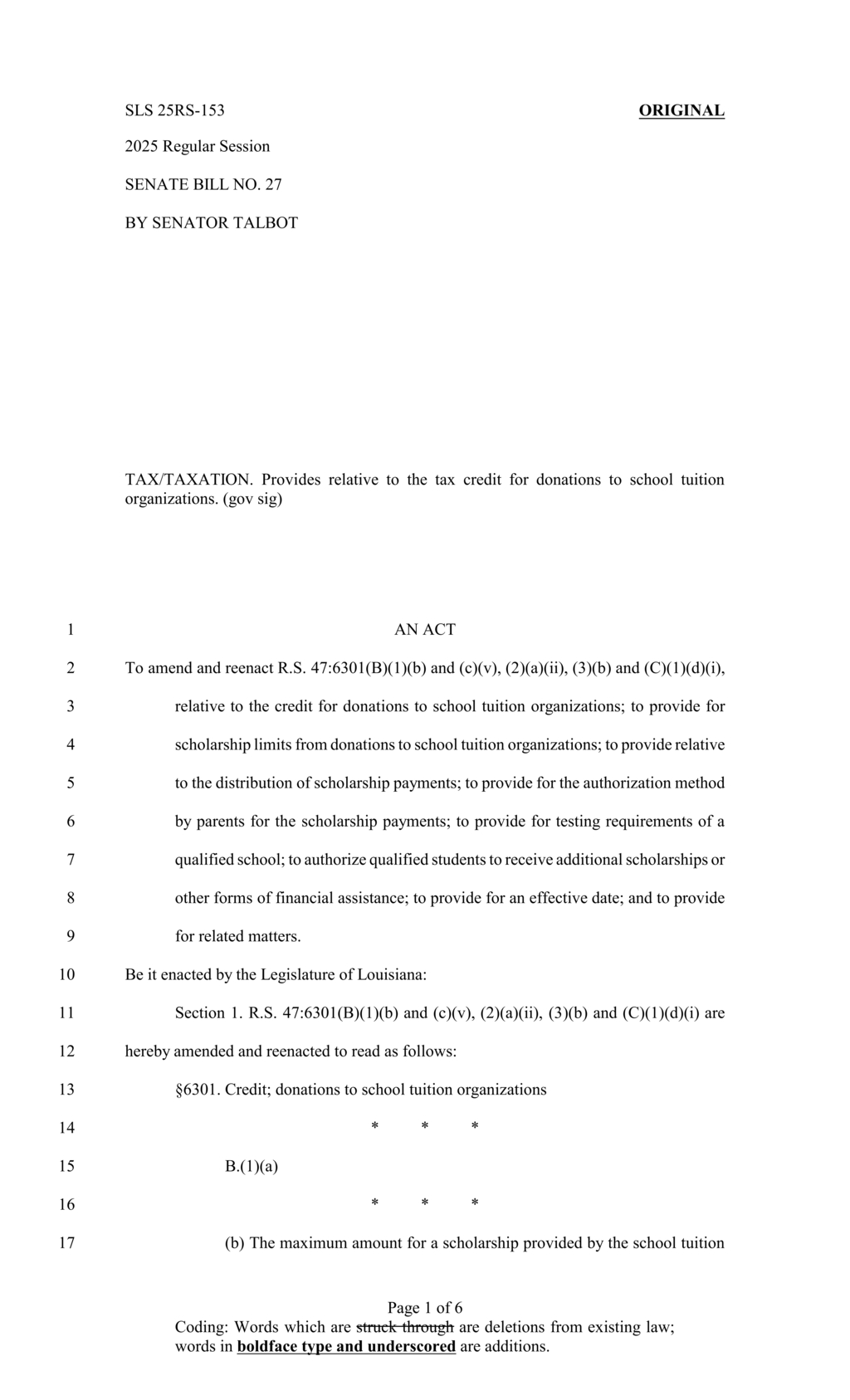 Louisiana Department of Education outlines scholarship limits for qualified students