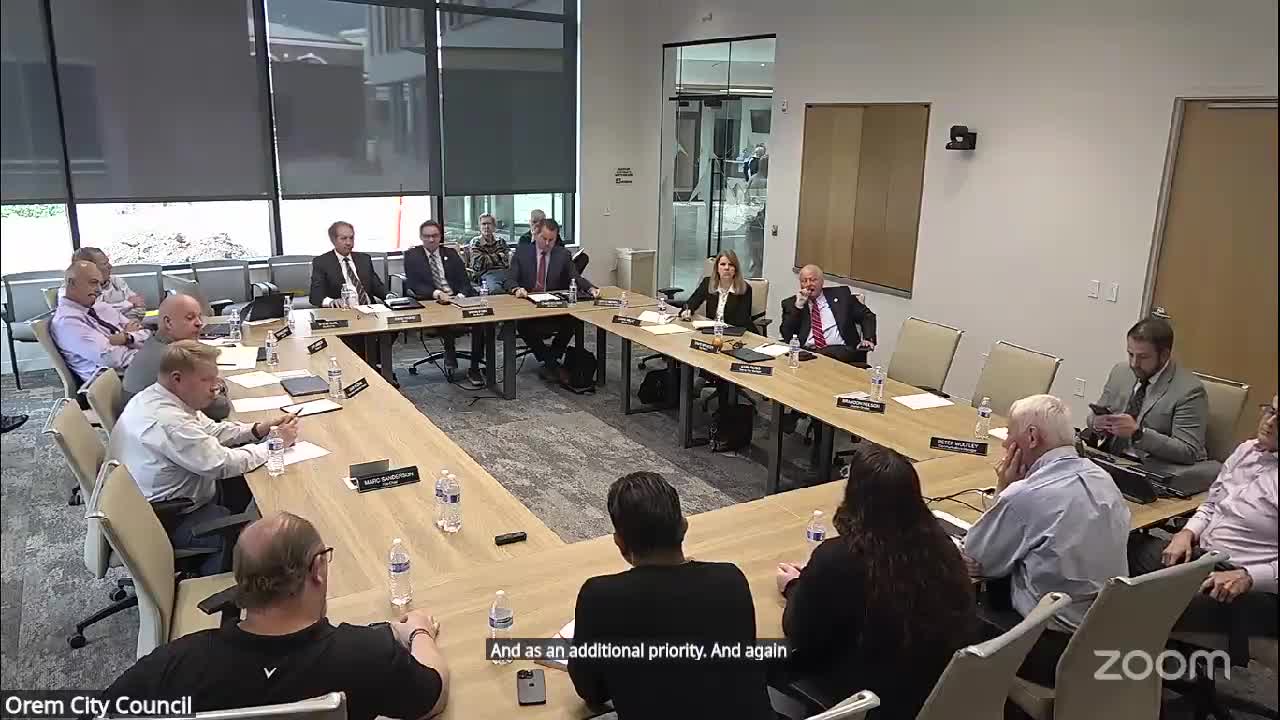 Orem council discusses zoning changes for medical center development