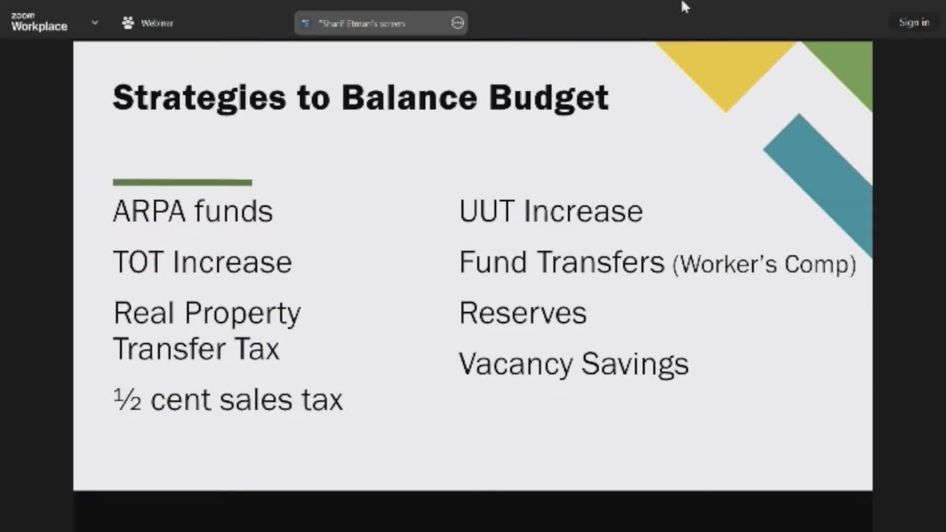 Hayward budget team approves $12.6M deficit review and fall budget revision