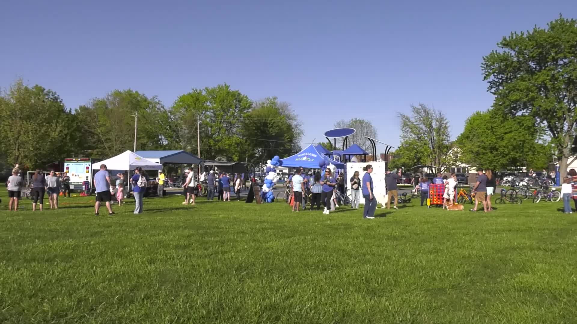 Whitestown and Zionsville compete in 2025 Town Showdown at Panther Park