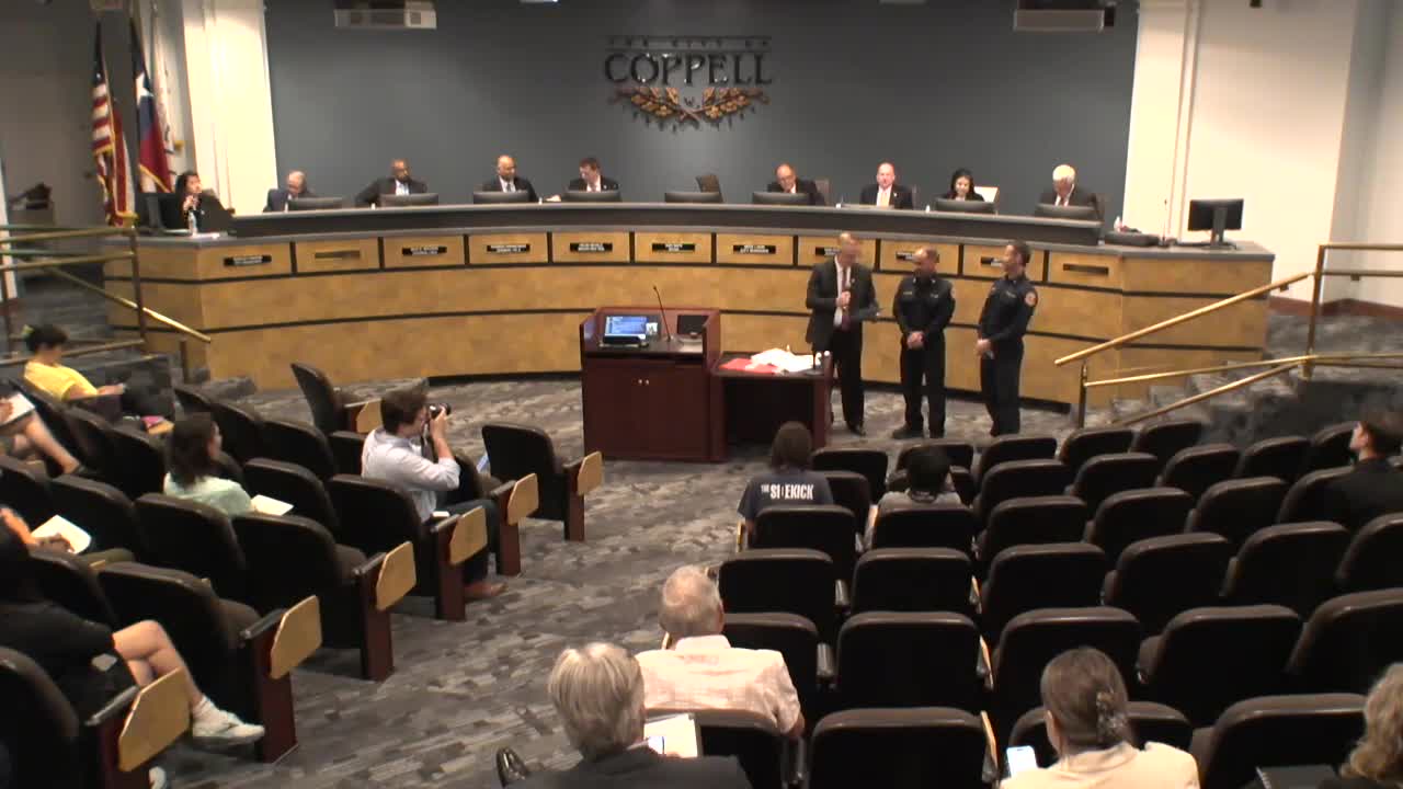 Coppell Mayor Mays proclaims Emergency Medical Services Week in May