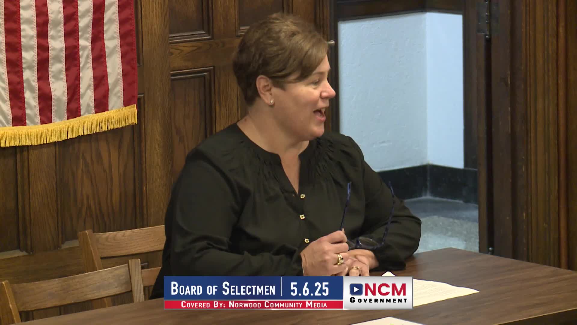 Kerri McCarthy outlines Norwood Senior Center services and upcoming community events
