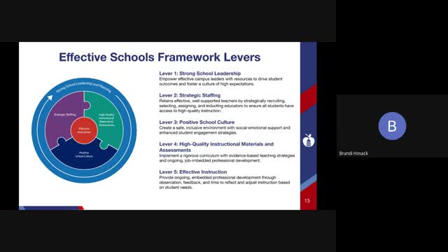 Texas Education Agency unveils Effective Schools Framework to enhance student outcomes