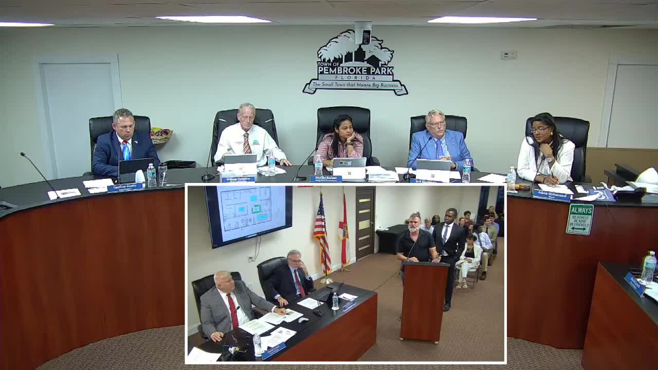 Pembroke Park Commission approves sign variances and townhome project plans