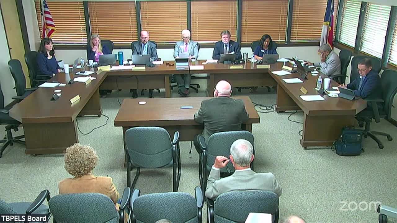 Texas Board reports record PE applications and tackles seal security challenges