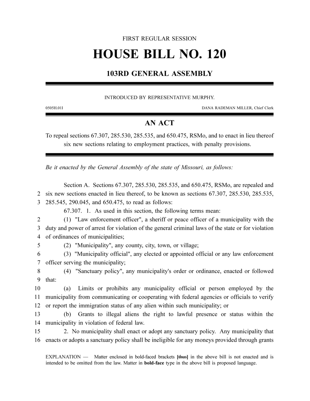 Missouri enacts strict immigration policies affecting municipalities and employers