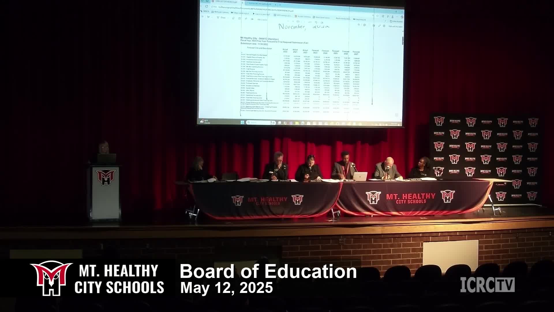 Treasurer highlights cash misrepresentation at Mount Healthy School District board meeting