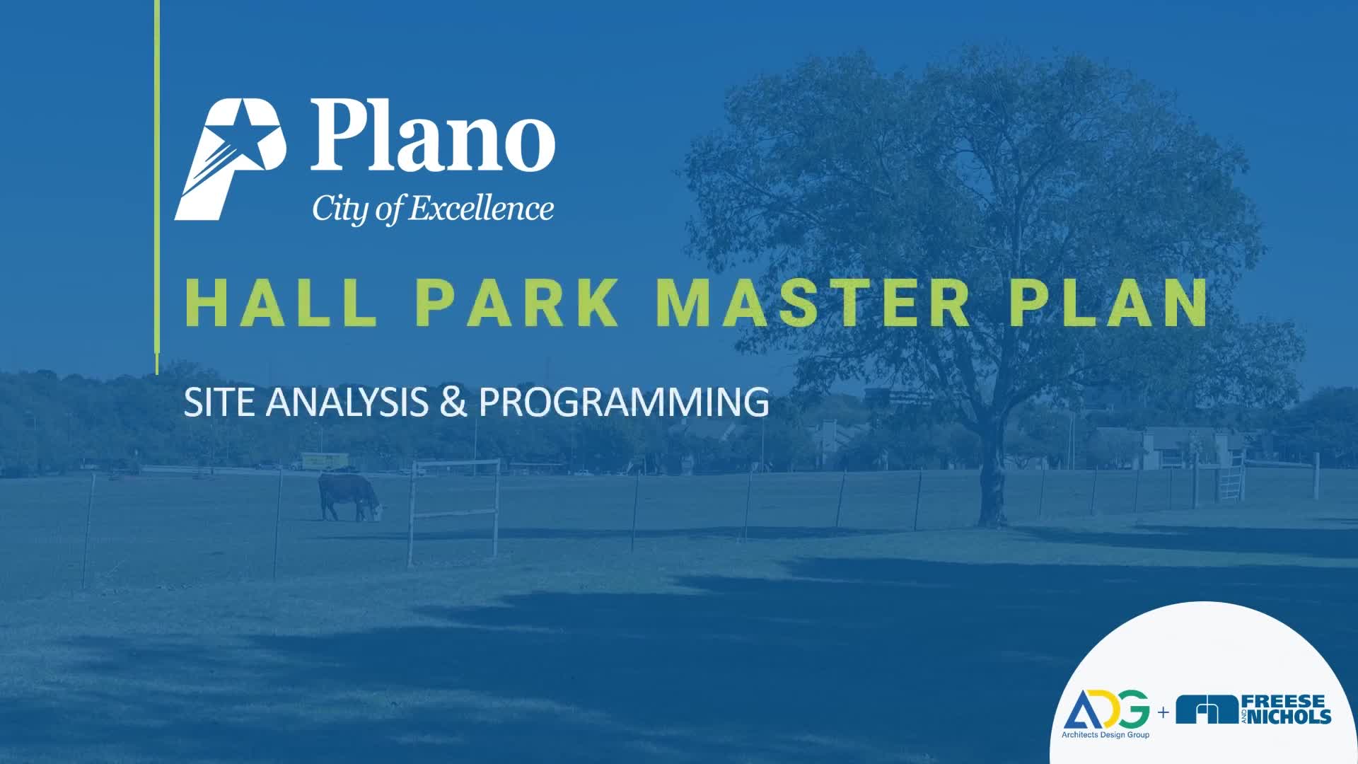 Plano City Council presents Hall Park master plan and improvement opportunities