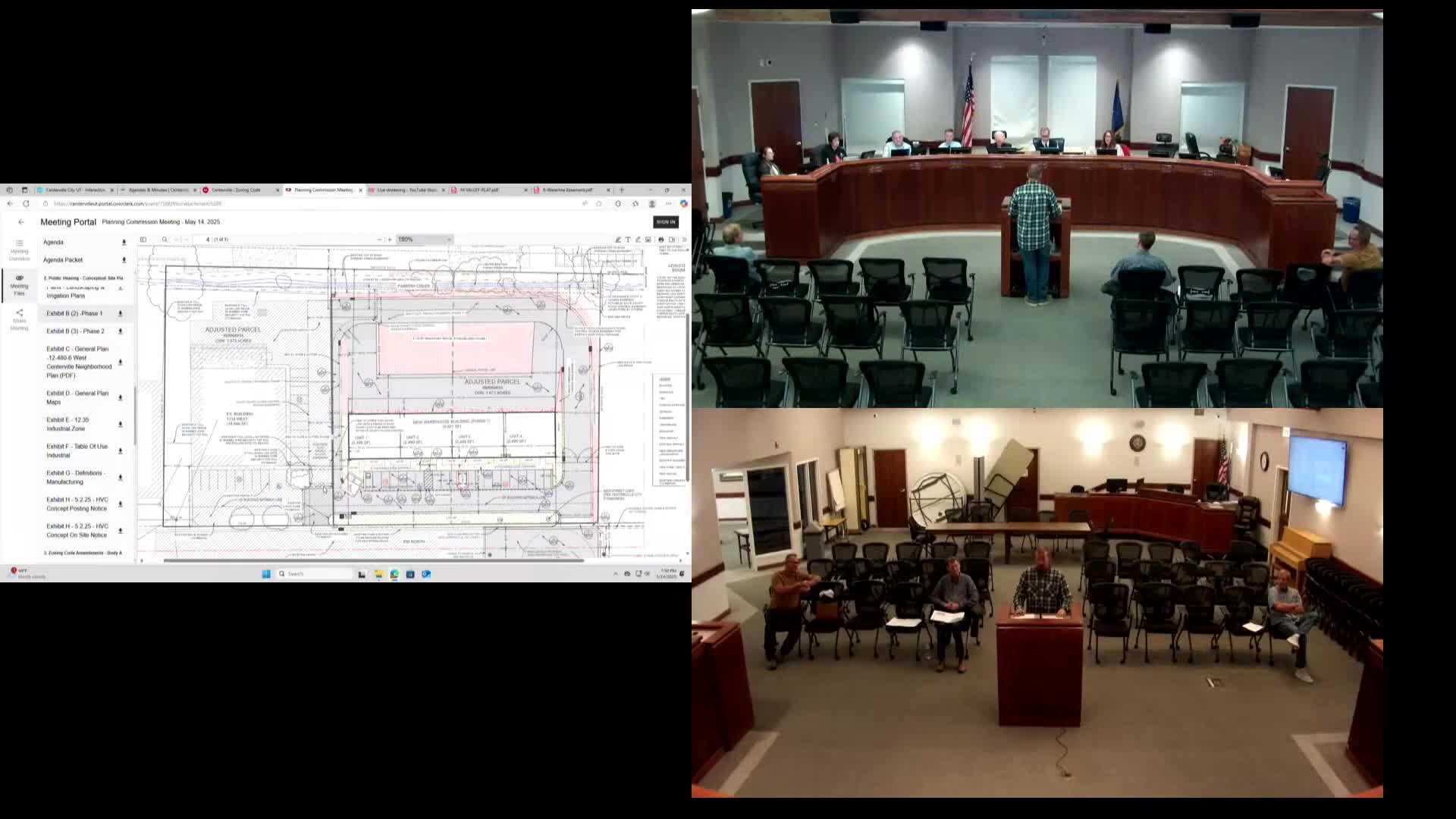 Centerville Planning Commission reviews High Valley Chemical's expansion plans near waterway