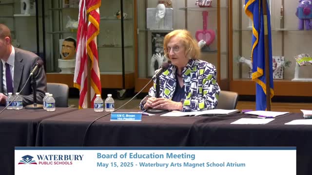 Waterbury Public School board honors deceased members and opens public address