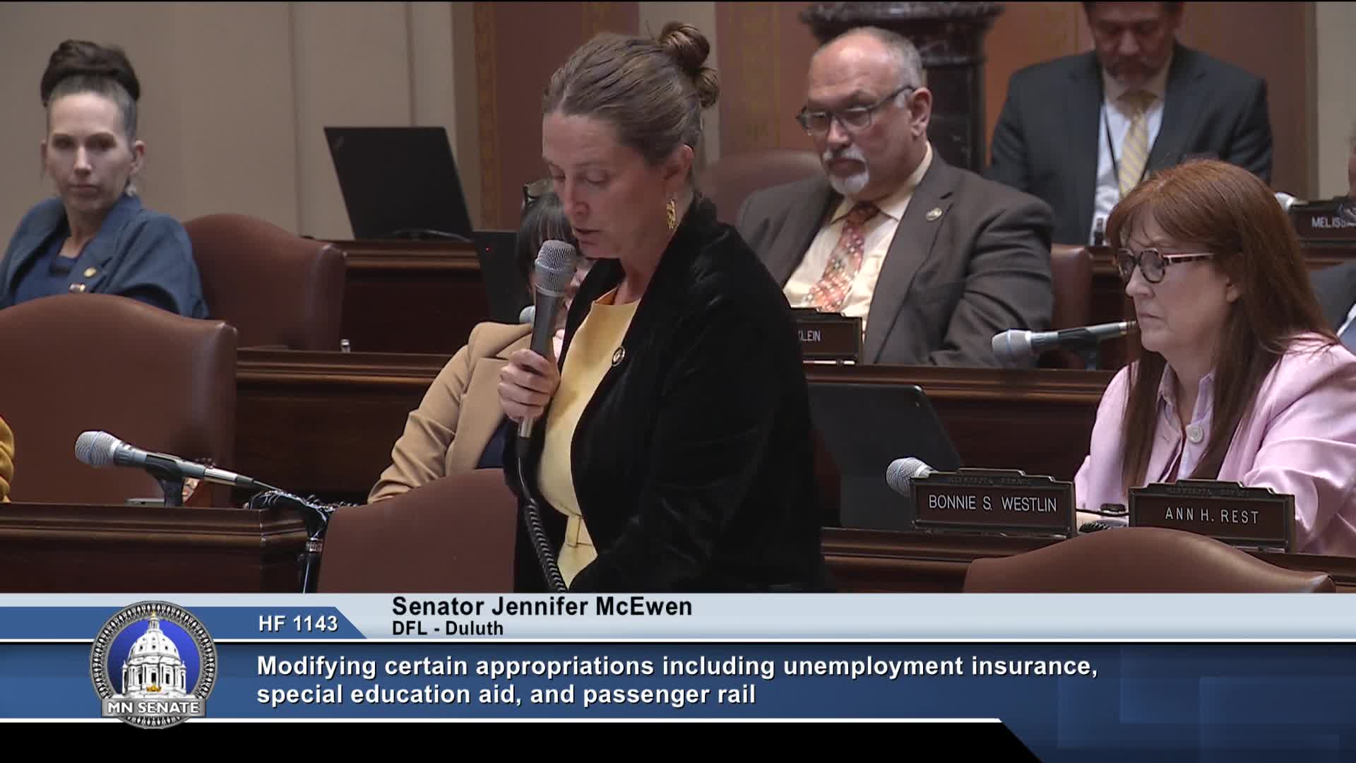Senate passes House File 1143 as lawmakers plan recess for caucus discussions