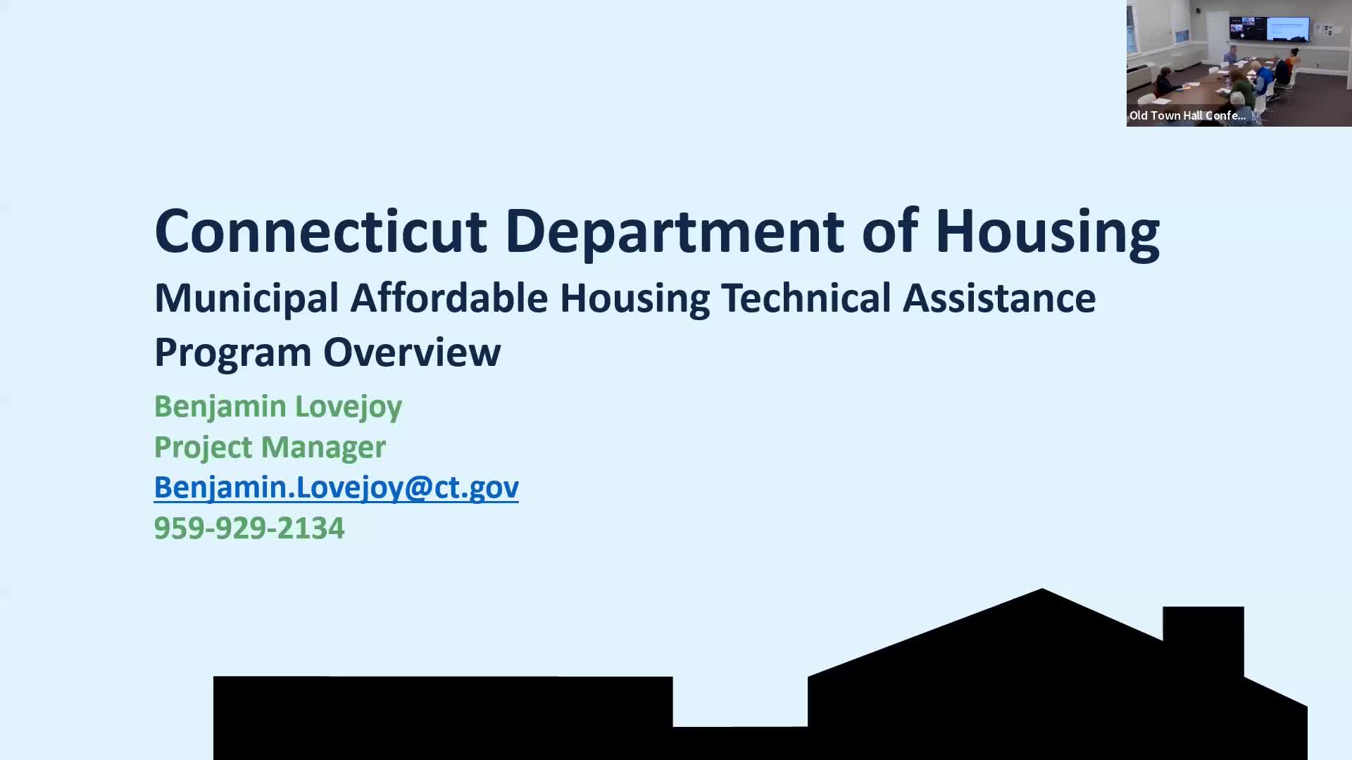 Connecticut's Ben Lovejoy outlines affordable housing initiatives for Fairfield leaders