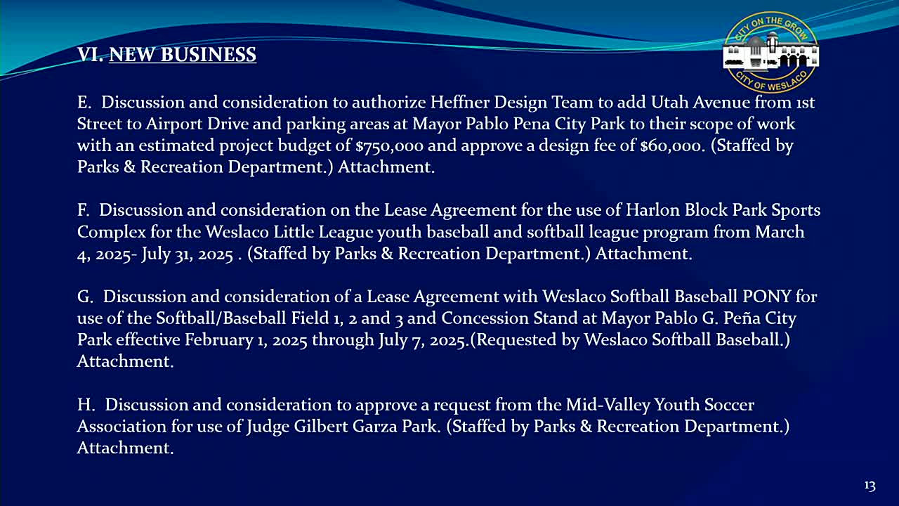 Mid Valley Youth Soccer Association secures lease for Judge Gilbert Garza Park