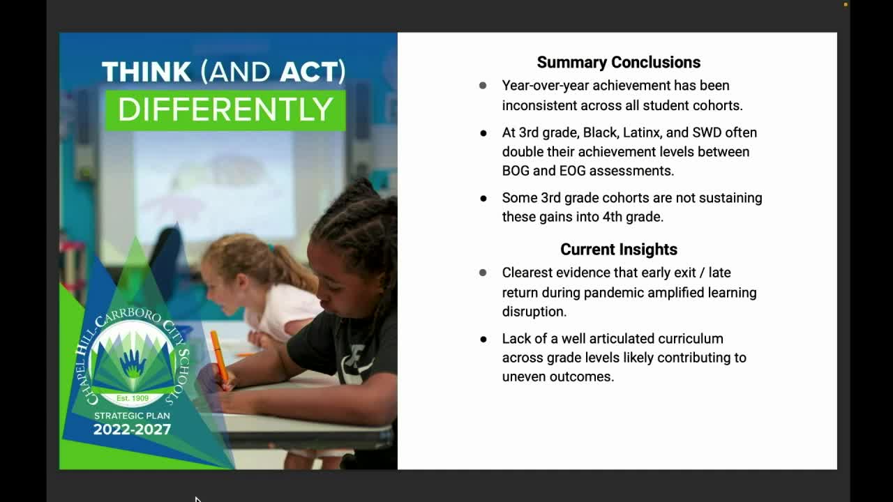 Chapel Hill Carrboro Schools commit to improving curriculum and addressing achievement gaps