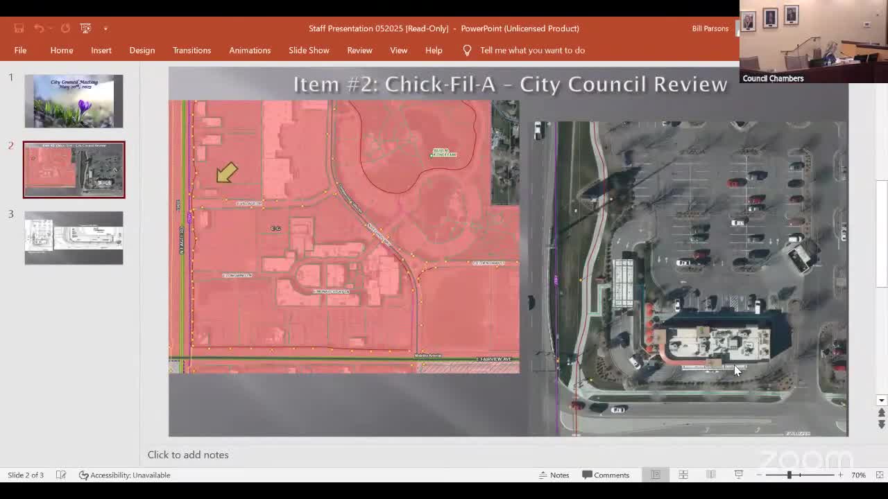 Meridian City Council reviews Chick fil A drive-through escape lane proposal