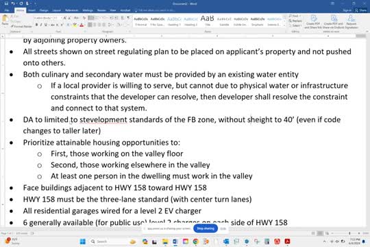 County Commission debates planning commission recommendations amid community concerns