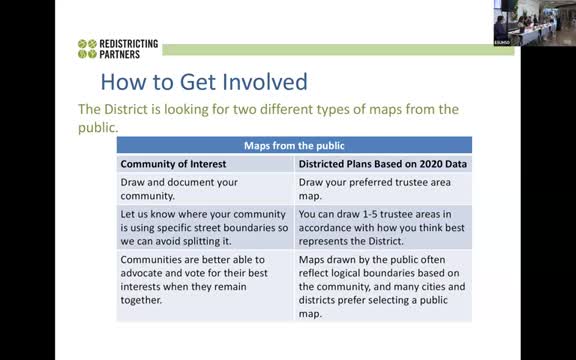 ESUHSD unveils Districtr tool for community map and redistricting participation