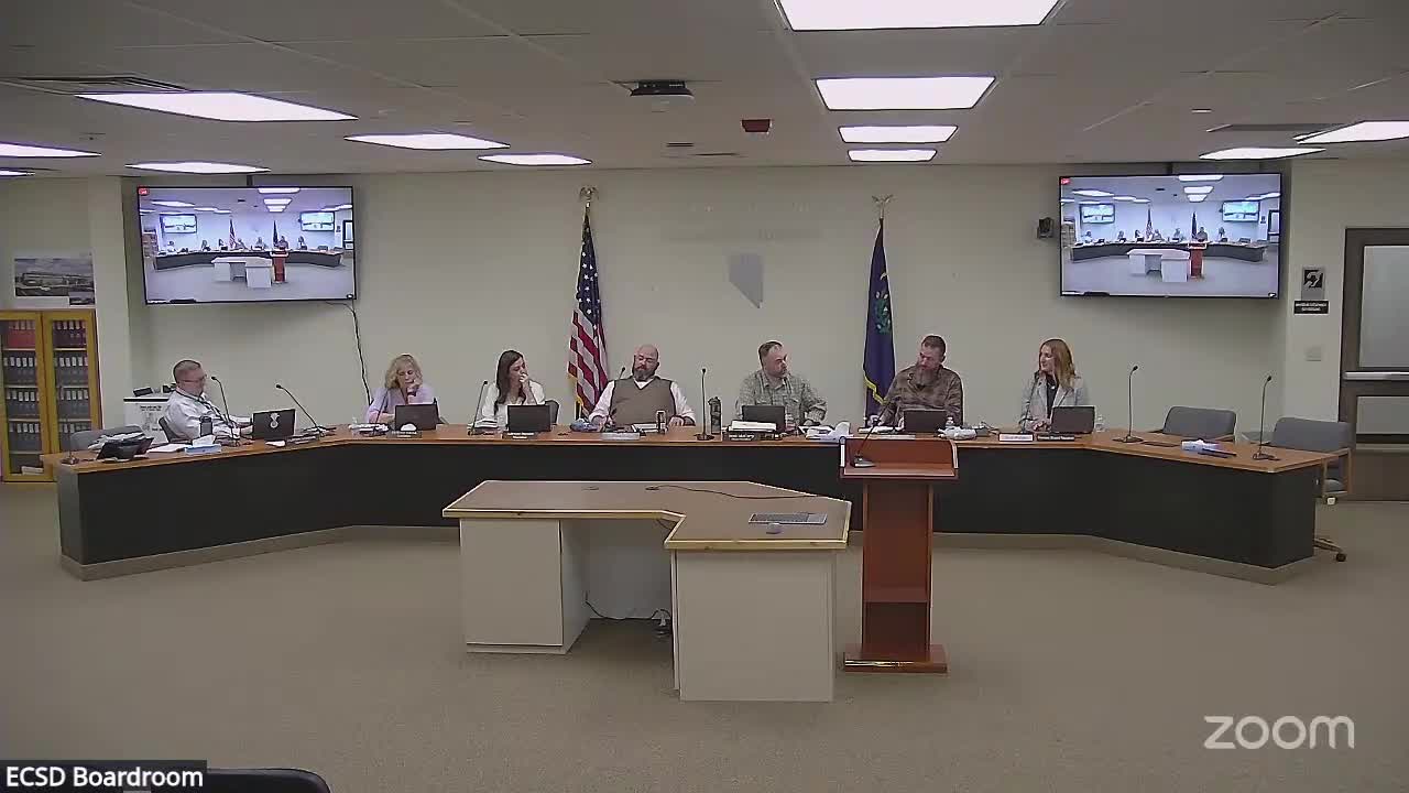 Elko High School student shares achievements and future nursing plans at board meeting