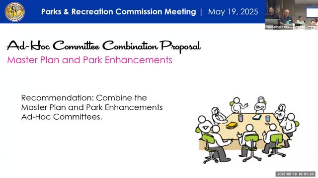 Commissioners approve master plan for park enhancements and swim center
