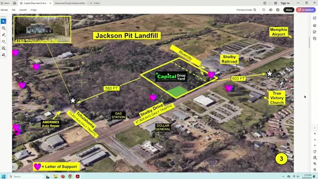 Council reviews truck drop yard project amid community support and traffic concerns