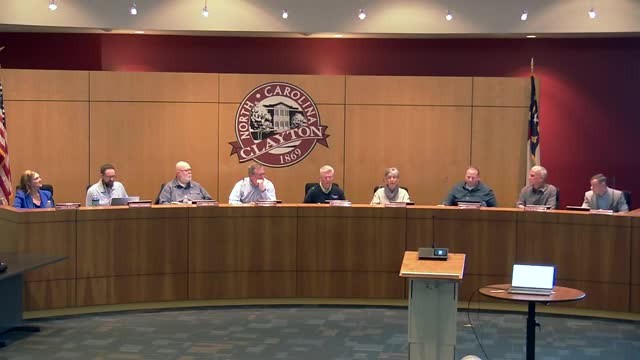 Clayton Planning Board introduces town's first comprehensive transportation plan