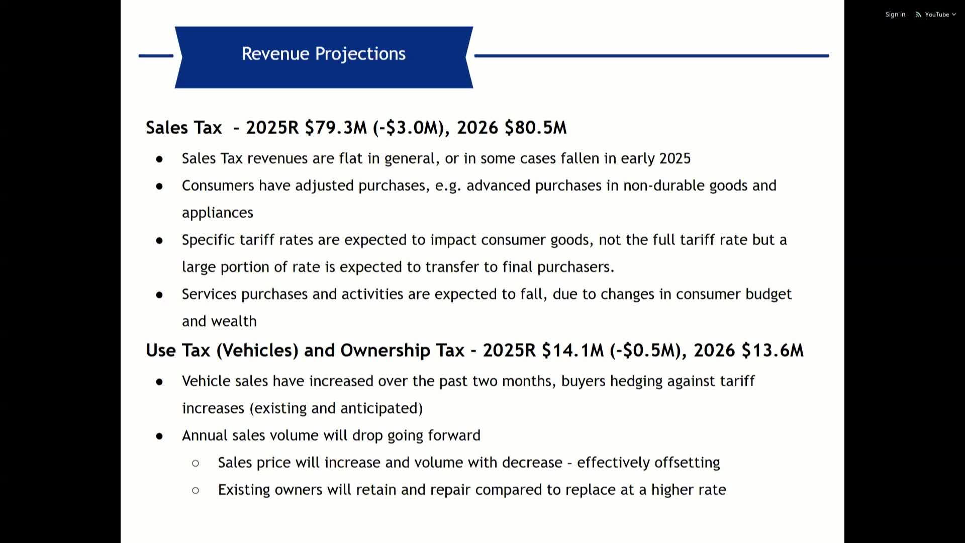Broomfield forecasts $1.2M sales tax increase amid vehicle use tax changes