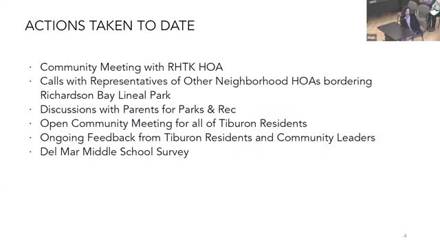 Tiburon Parks Commission initiates in-depth community engagement for Lineal Park improvements