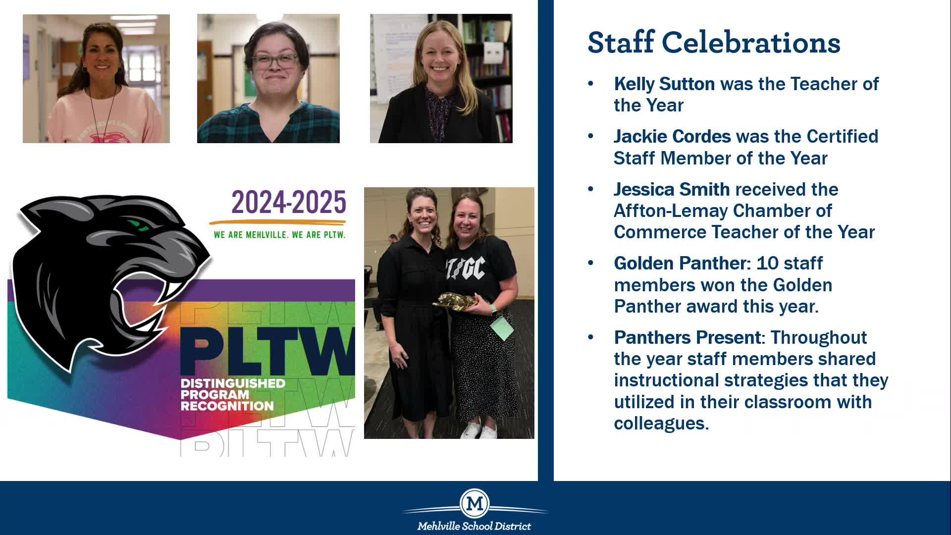 Melville High School celebrates award-winning programs and student achievement growth