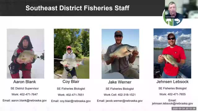 Biologists update Lake Wanahoo management strategy to enhance walleye and wiper populations