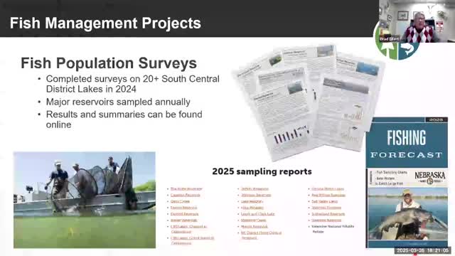 Nebraska fisheries report reveals 2025 plan to stock 15 million fish across South Central region
